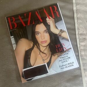 Harper's Bazaar Magazine Dua Lipa